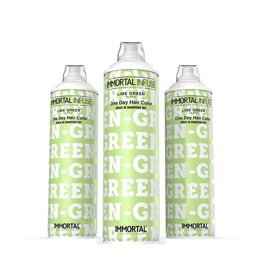 Immortal Infuse One Day Hair Color Spray Lime Green 200ML