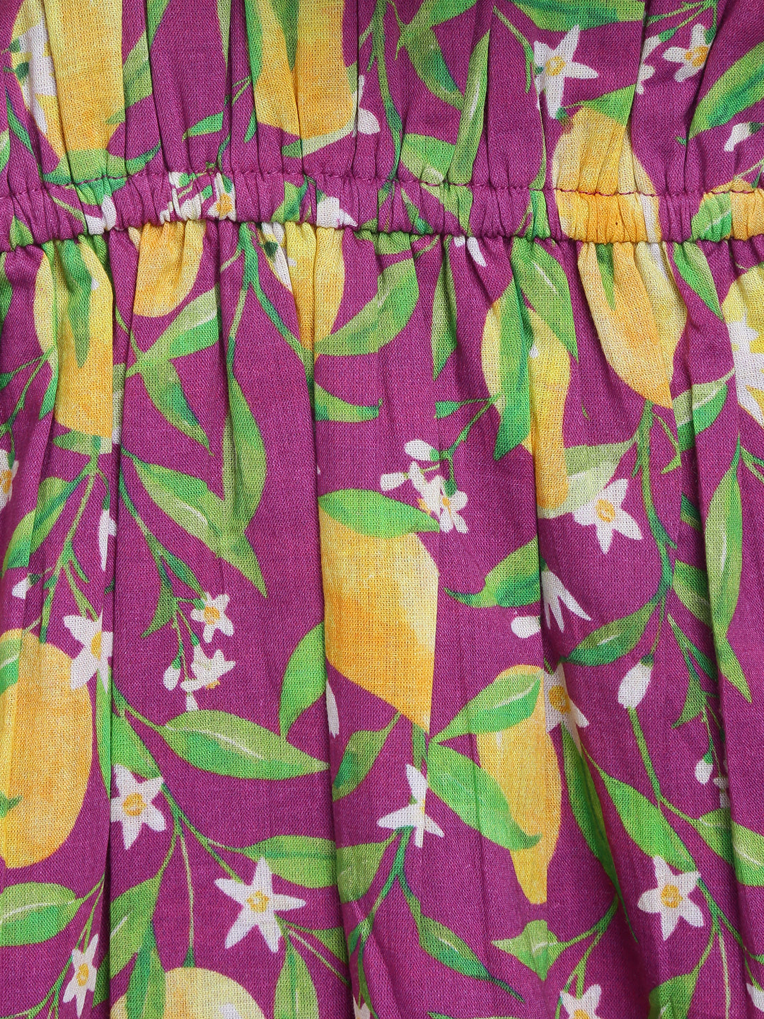 One Shoulder Mango Dress-Purple