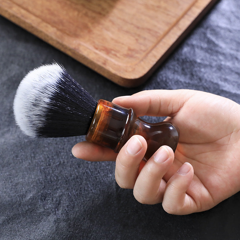 Platinum Epoxy Resin Handle Makeup Brush with Soft Nylon Wool Bristles – Professional Beauty Tool – Image 9