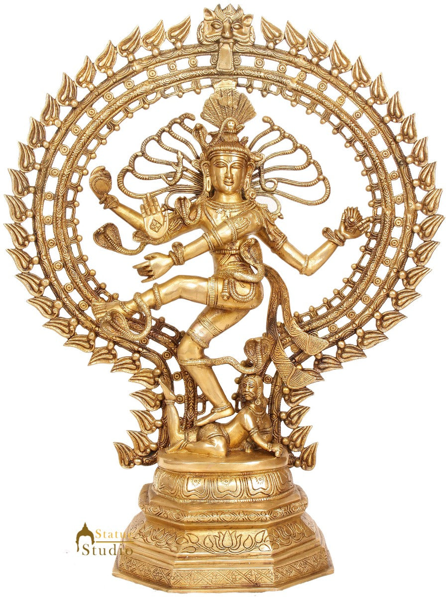 Large Size Indian God Dancing Shiva Nataraja 2.5 Feet Office Home Décor Idol