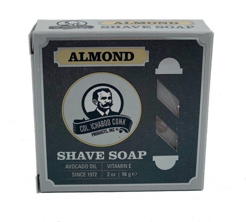 Col. Conk Almond Soap - 2 oz - 2.4" diameter