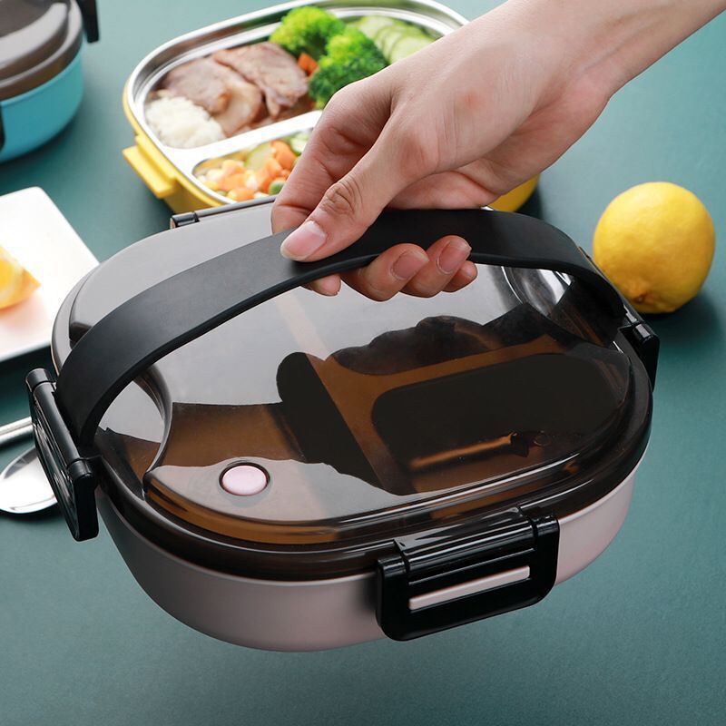 304 Lunch Box Portable Large-capacity Portable Lunch Box – Image 4