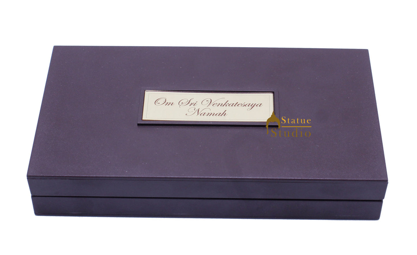 Lord Balaji Venkateshwar Charan Paduka Pooja Item For Temple Puja Decorative Gift Showpiece