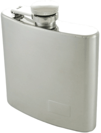 6oz. Flask with Matte Finish