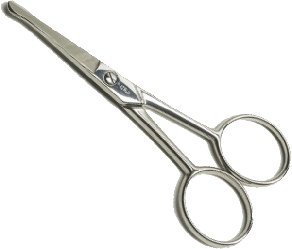 Chrome Nose Hair Trimmer with Safety Tip