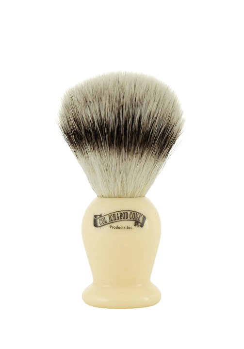 Col. Conk Synthetic Shaving Brush, H:102, K:20, Faux Ivory Handle