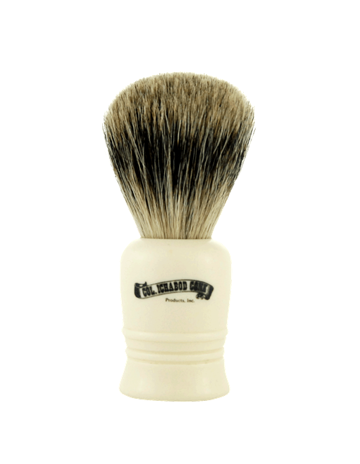 Col. Conk Badger Shaving Brush, H:105, K:21, Cream Handle
