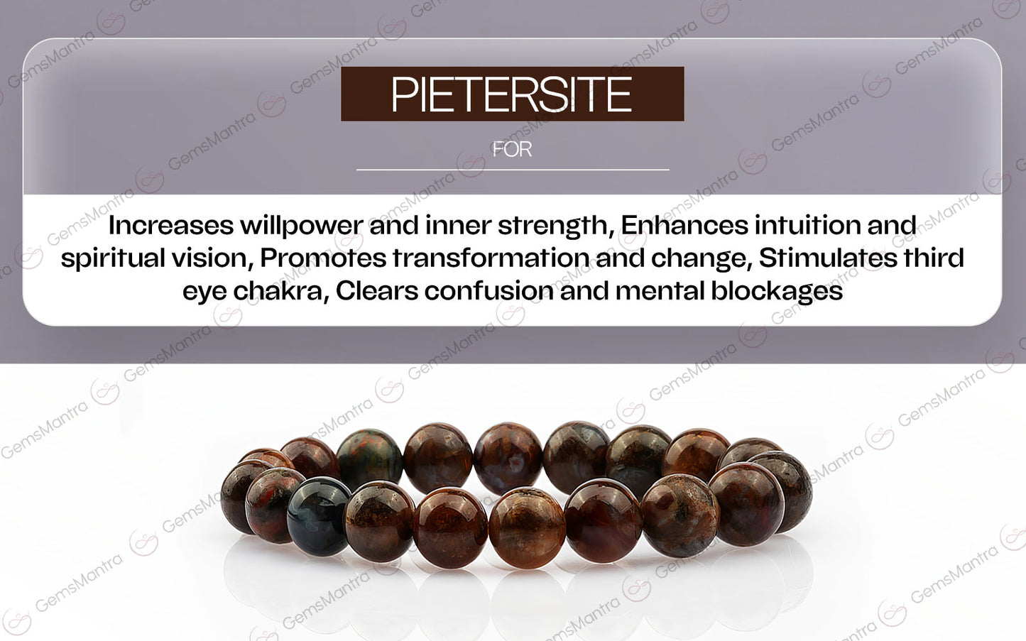 Original Pietersite Bracelet with Certificate