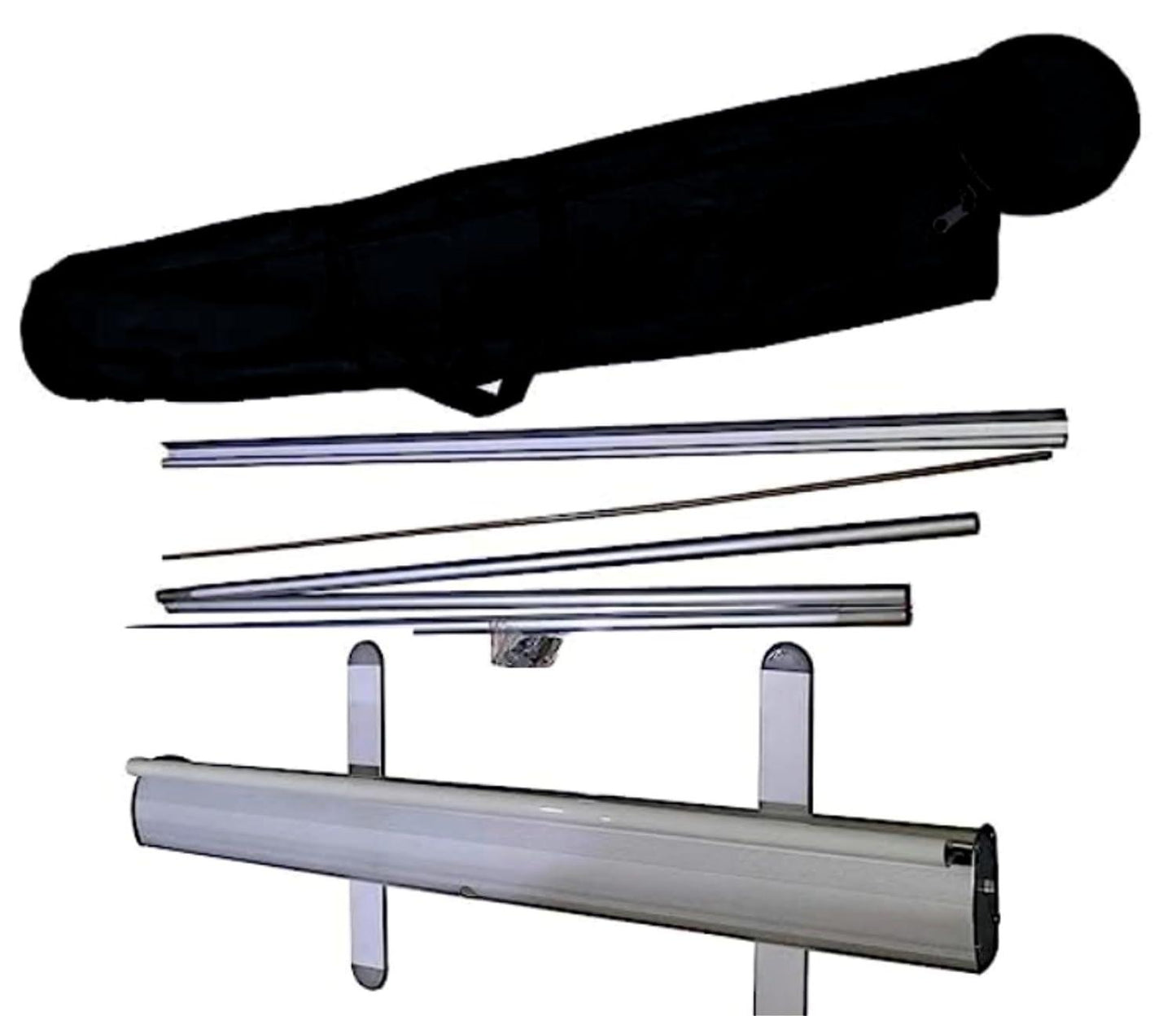 Folding Lightweight Advertising Roll Up Standees - SAMA Homes - View 4