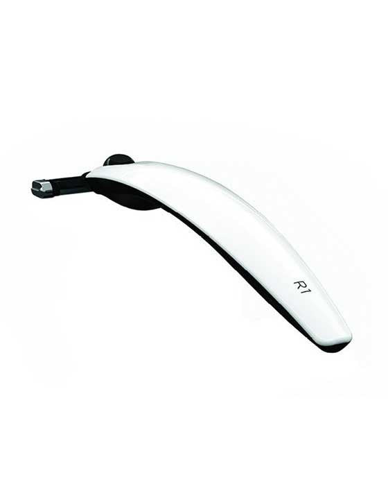 (DISCONTINUED) BW-R1ALPINE Bolin Webb R1 ALPINE Razor, White Handle, Compatible With Mach3 Blade