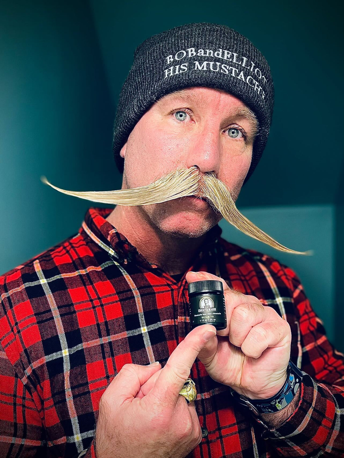 Educated Beards Balsam Fir Moustache Wax 15ml