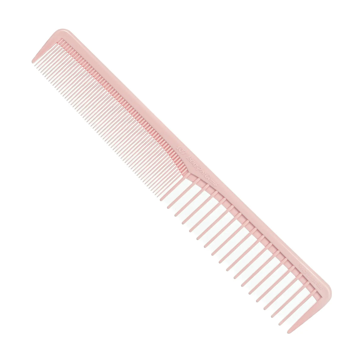 Beuy Pro Cutting Comb #107 Blocking Cut Comb - Milky Pink Exclusive Color