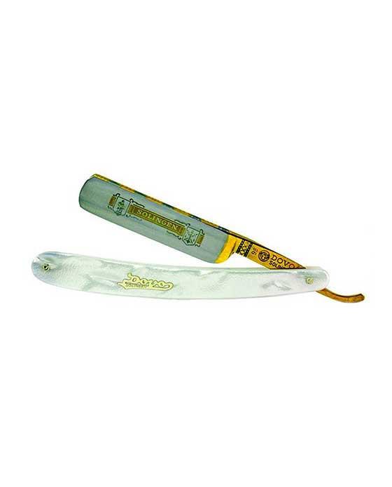 Dovo "Pearl" Straight Razor, Imitation Pearl Handle, 5/8"