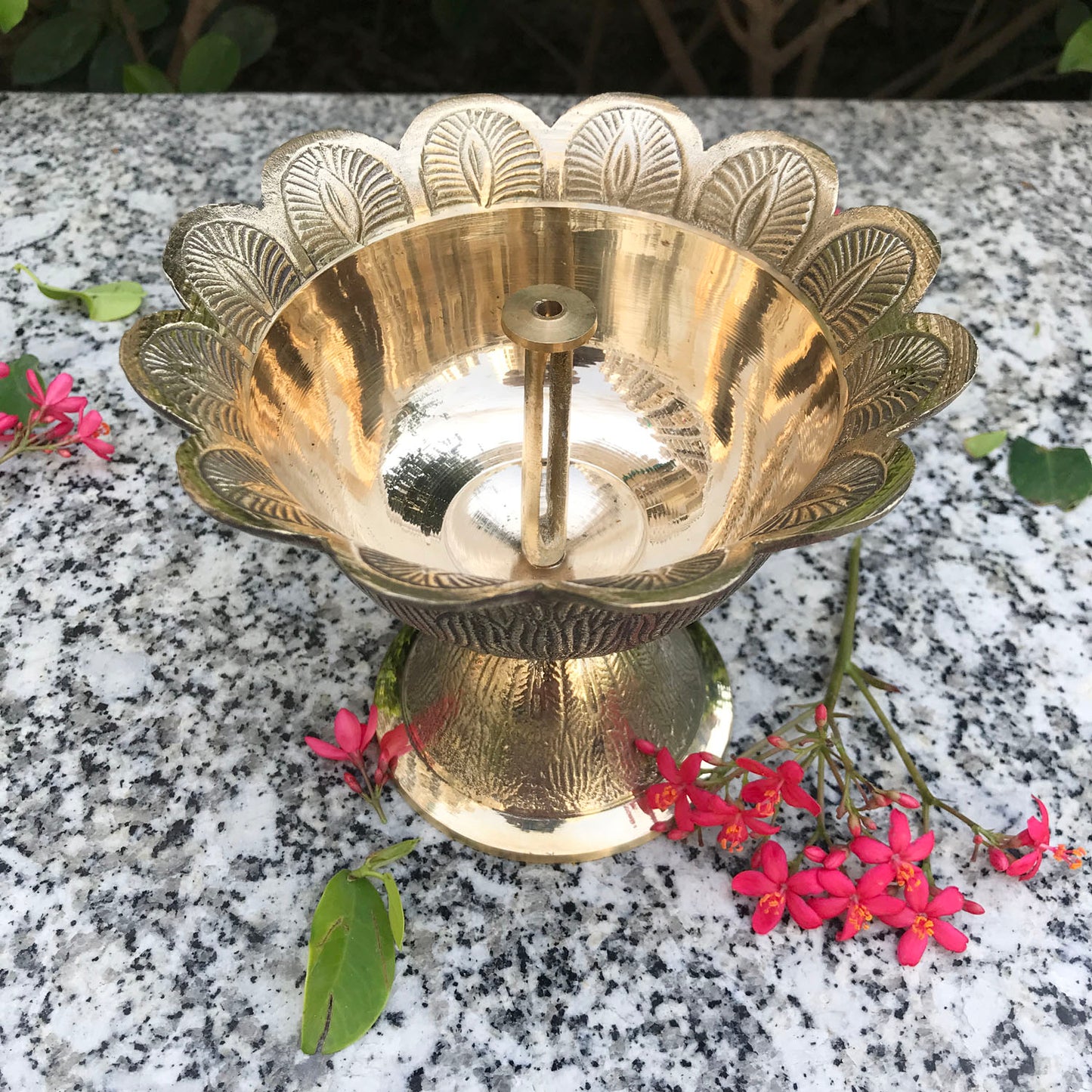 Brass Ankhand Diya For Pooja