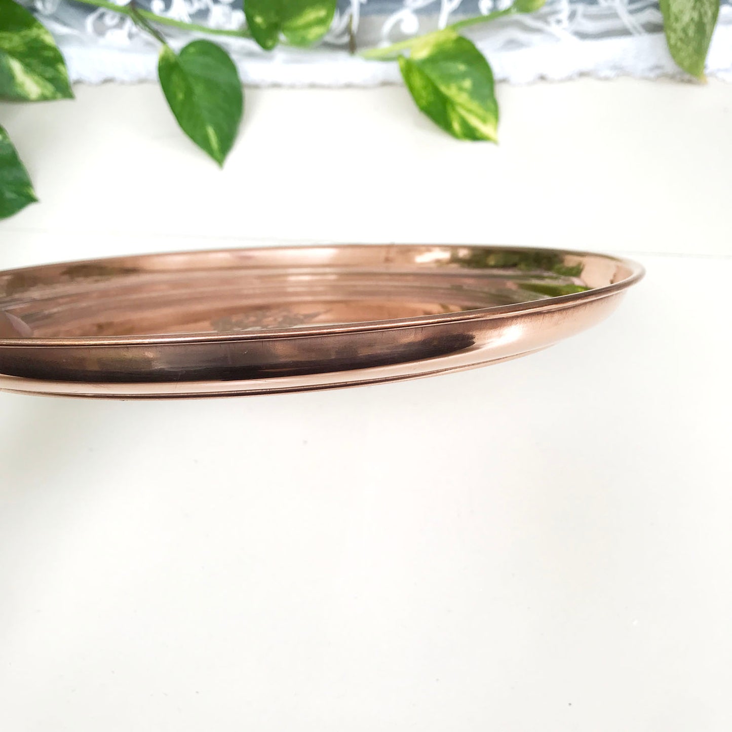 Copper Pooja Thali For Diwali