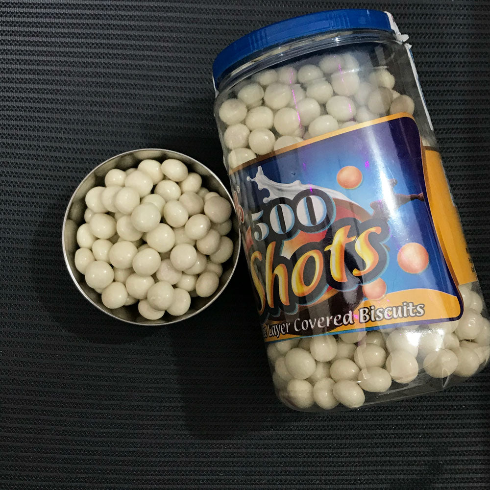 Shoots - White layered covered Biscuits - Sama Homes