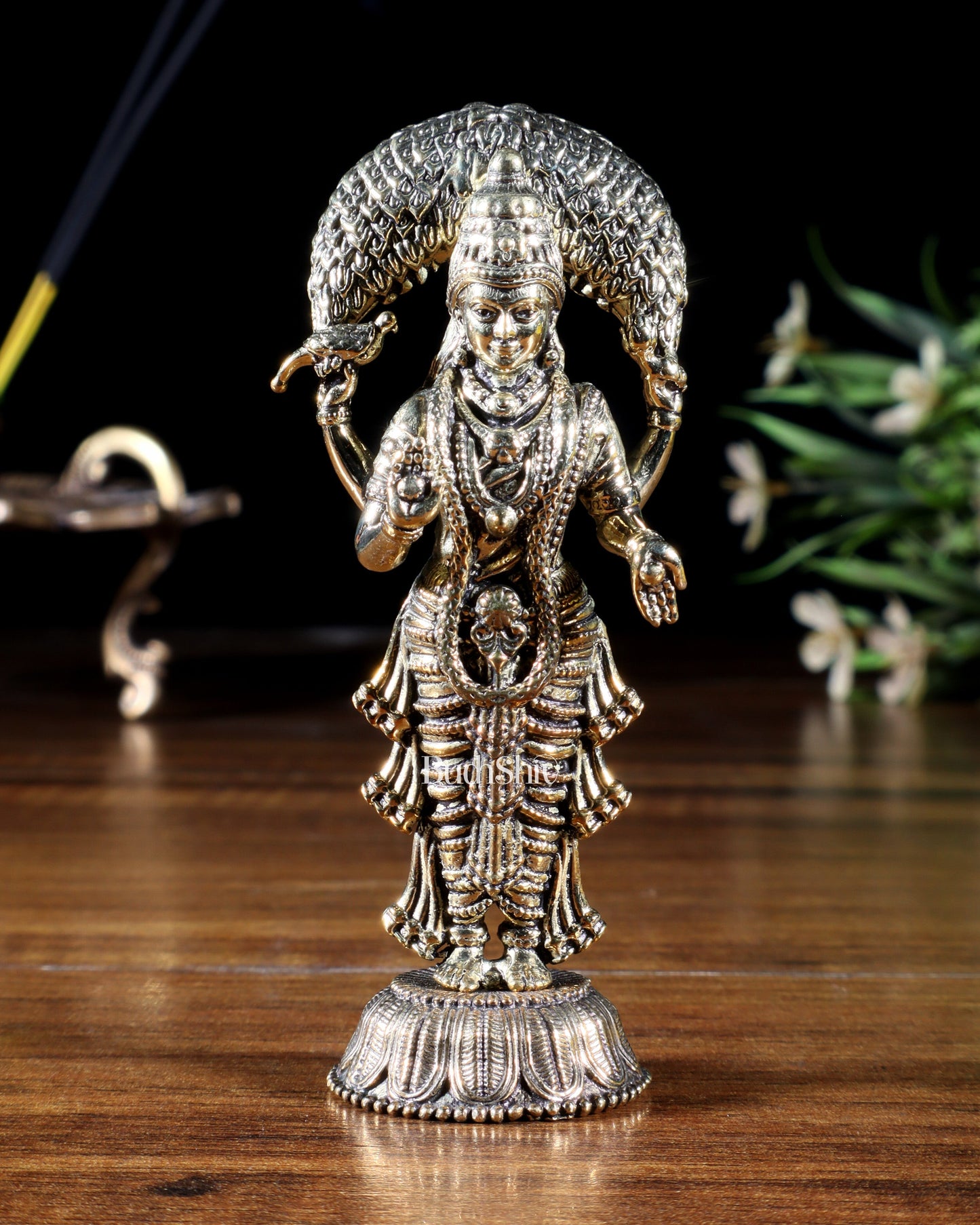 Brass Superfine Vasavi Kanyaka Idol – 3.5 Inch | Miniature Statue - Sama Homes Idol - Brass Sculpture