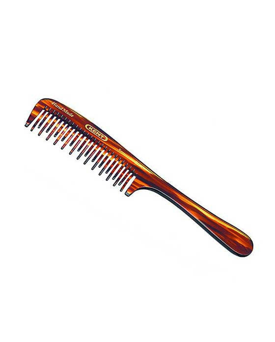 K-21T Kent Comb, Curved Double Row Detangling Comb (195mm/7.7in)