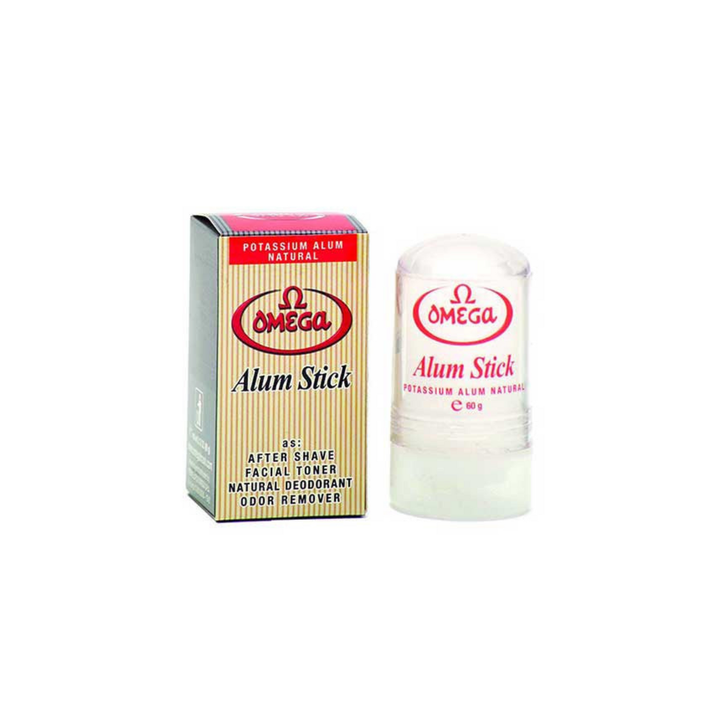 OMG-49001 Omega potassium alum stick, 60g