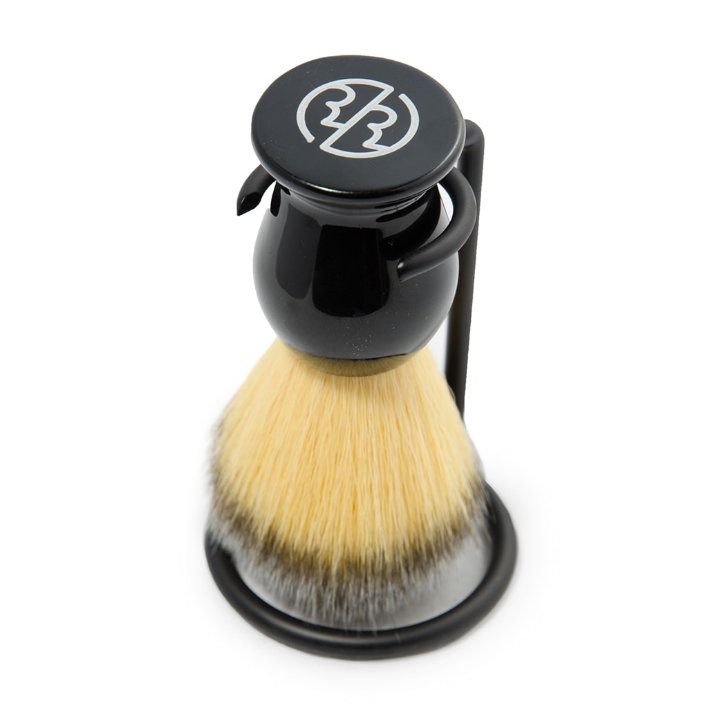 Rockwell Synthetic Shaving Brush, H:105, L:60, K:20mm, Black Acrylic Handle