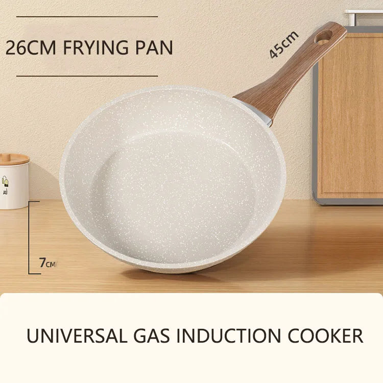 Non-Stick Pan Saucepan Frying Pan Wok Pan Home Steak Skillet Pancake Fried Induction Cooker Gas Stove Special Kitchen Cookware