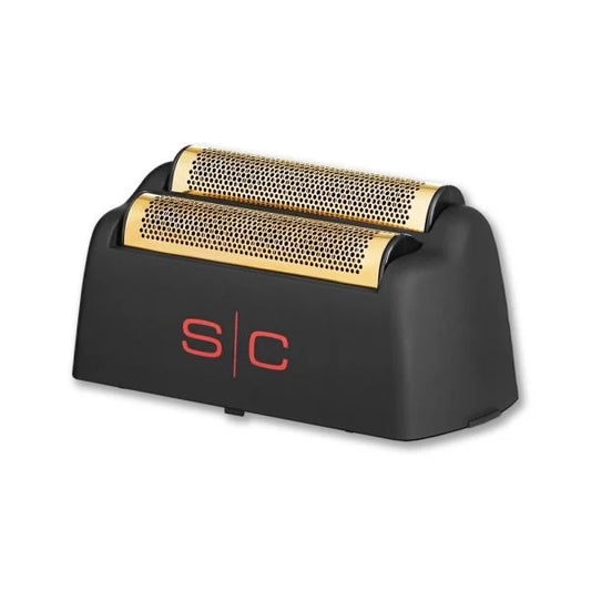 S|C Rebel Shaver Gold Titanium Replacement Foil and Cutting Blades Set
