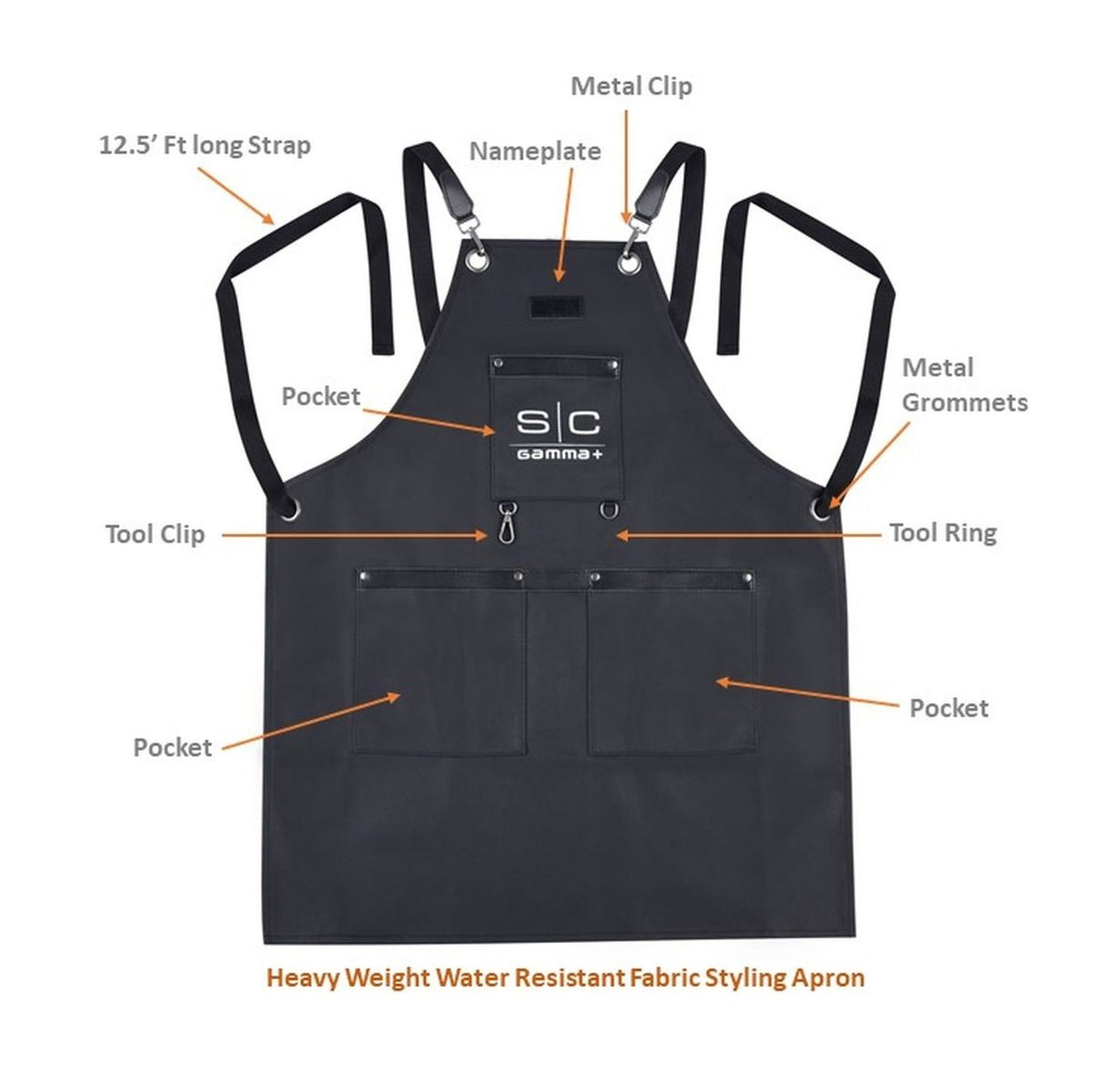 S|C Waterproof Barber Apron