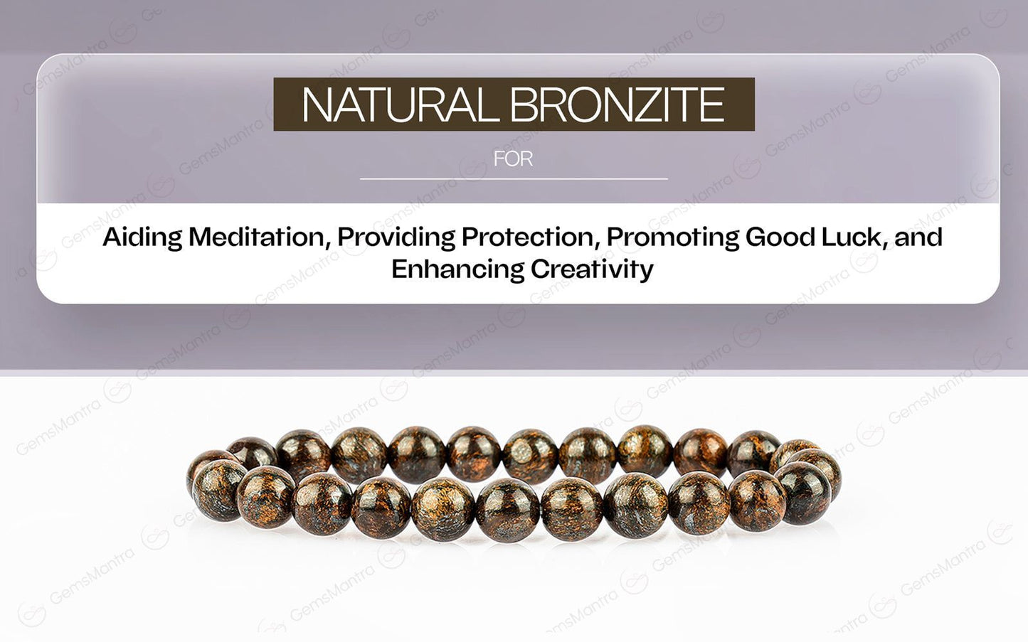 Original Bronzite Bracelet with Certificate