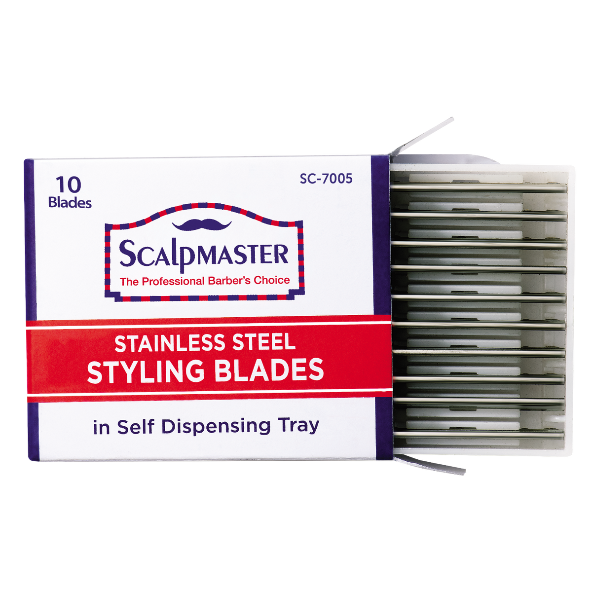 Scalpmaster Replacement Styling Blades (10 CT)