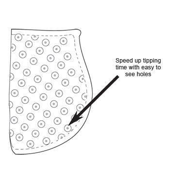 Soft'n Style Tipping Caps (4 Pack)