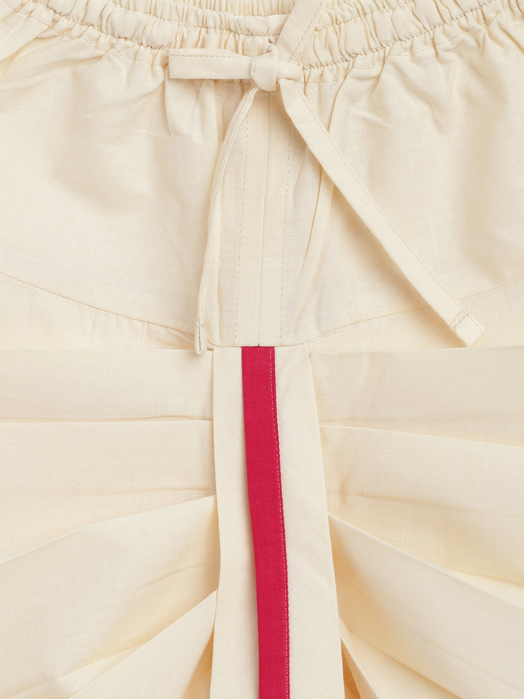 Baby Boy Patola Print Cotton Dhoti Kurta Set - Green