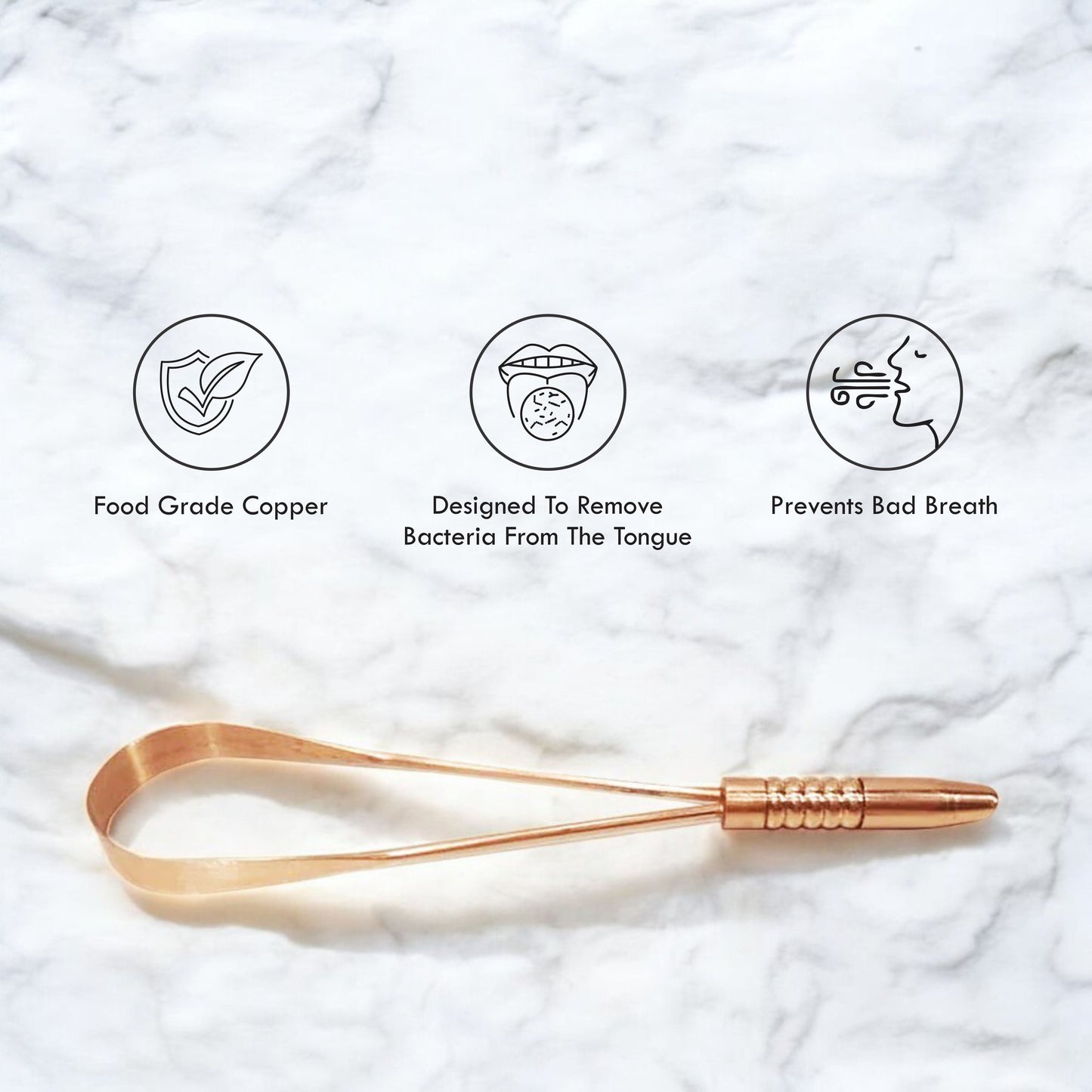 Pure Copper Tongue Cleaner – Image 3