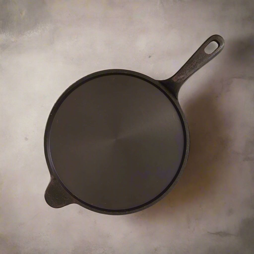 Cast Iron Tawa With Long Handle â Image 2