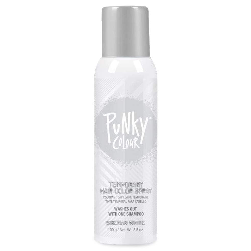 Punky Colour Hair Spray Siberian White