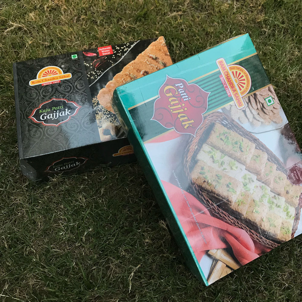 India Meerut Special Combo Kaju Patti Gajak & Patti Gajak - Sama Homes