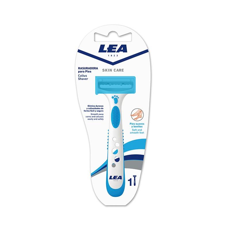 Lea Corn Razor with White Non-Slip Handle
