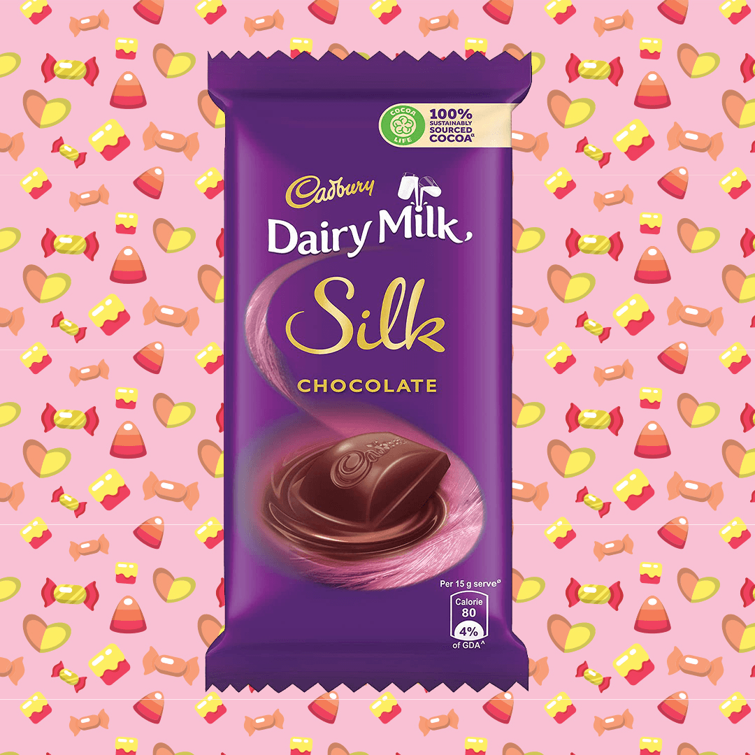 Cadbury Dairy Milk Silk Chocolate Bar, 60g - Sama Homes