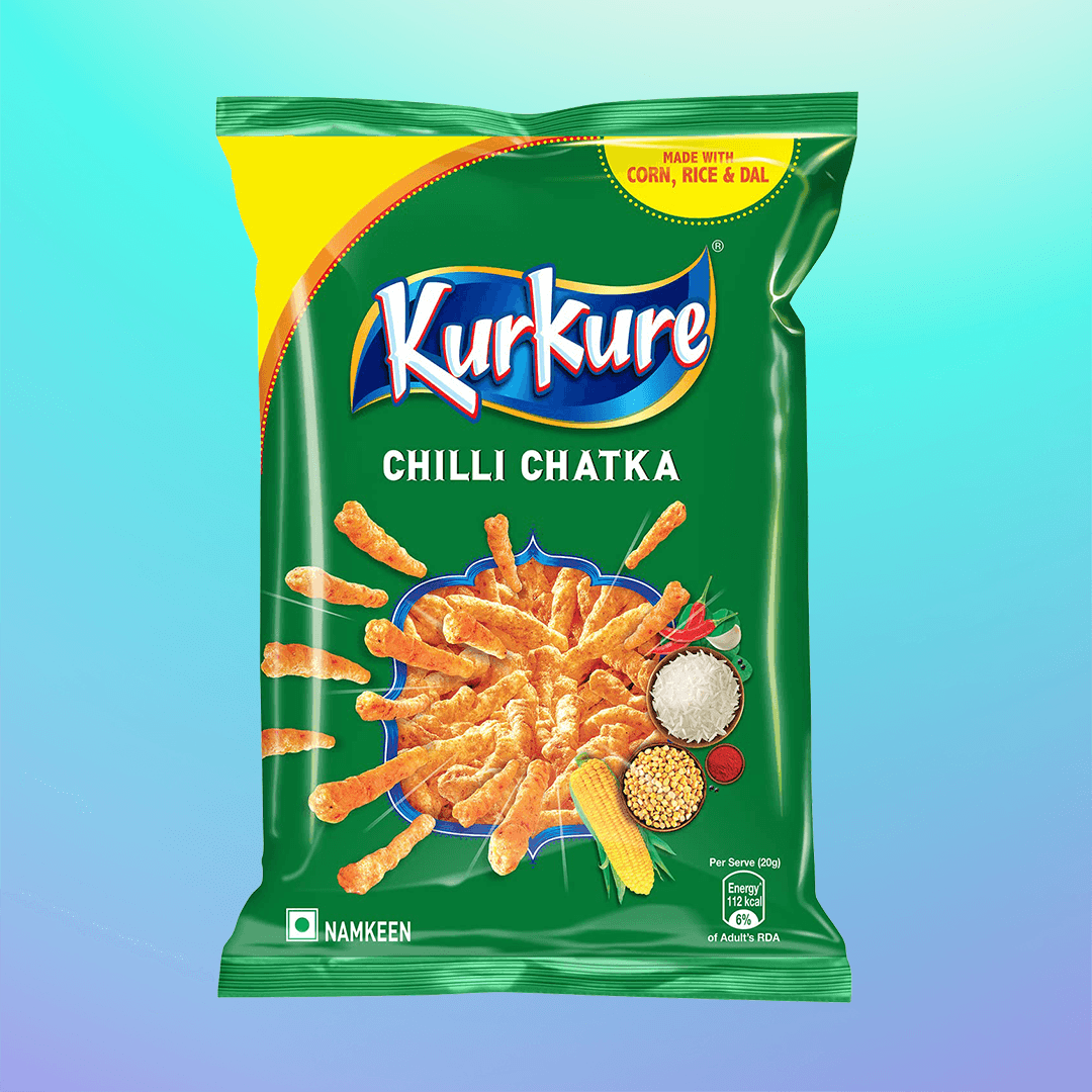 Kurkure Chilli Chatka Flavour 75g - Sama Homes