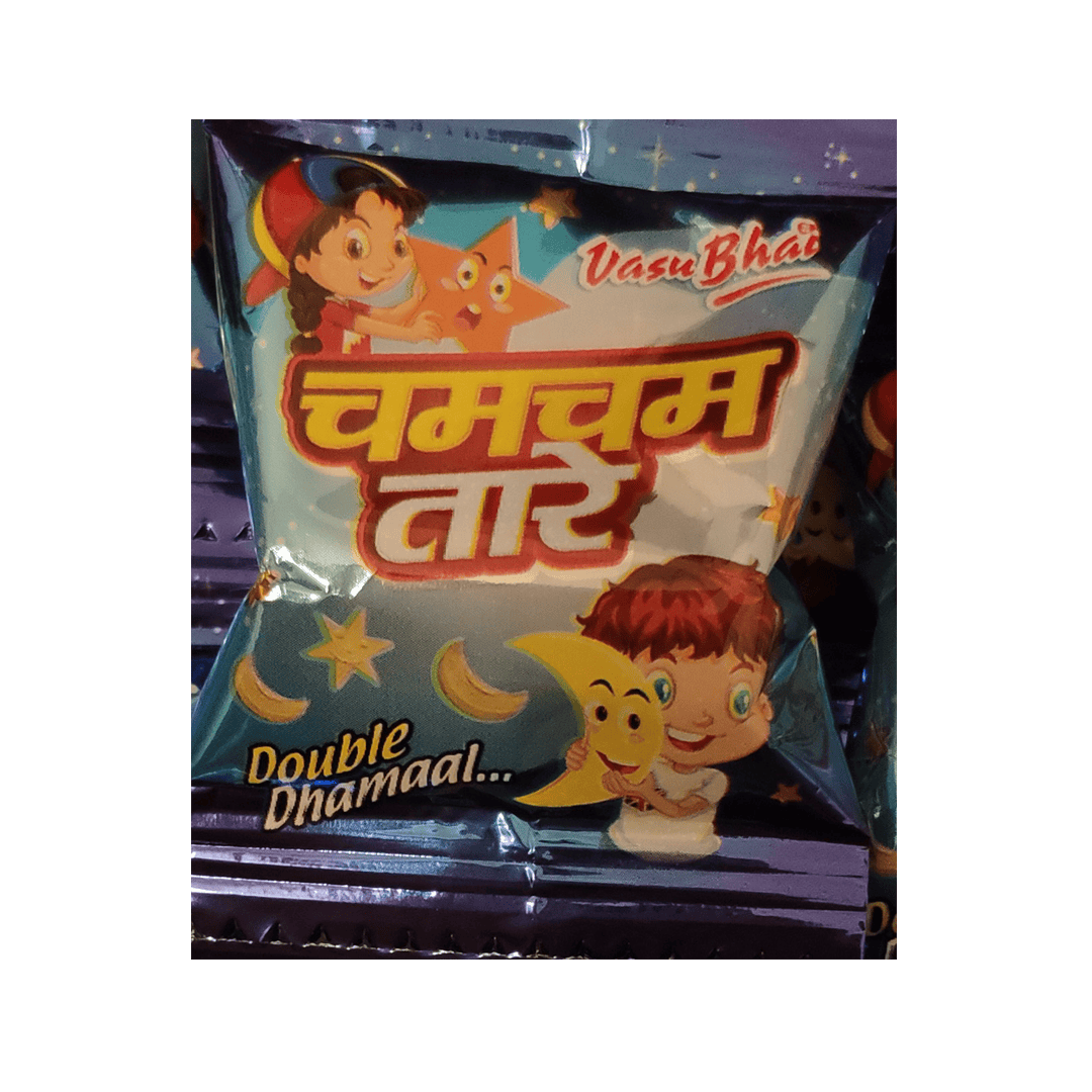 Vasu Bhai Chamcham Tare Pack of 15 - Sama Homes
