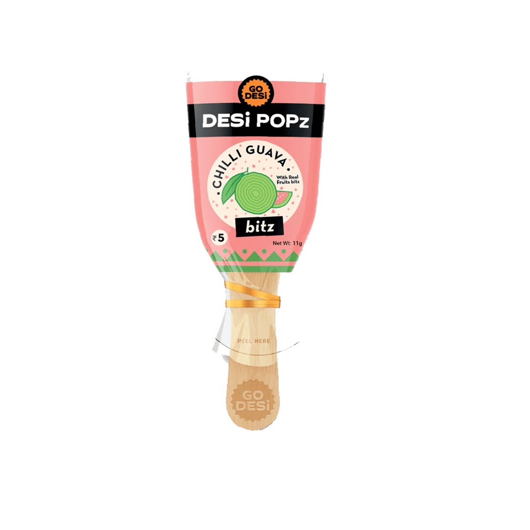 Go Desi Chilli Guava Popz Pack of 5 - Sama Homes
