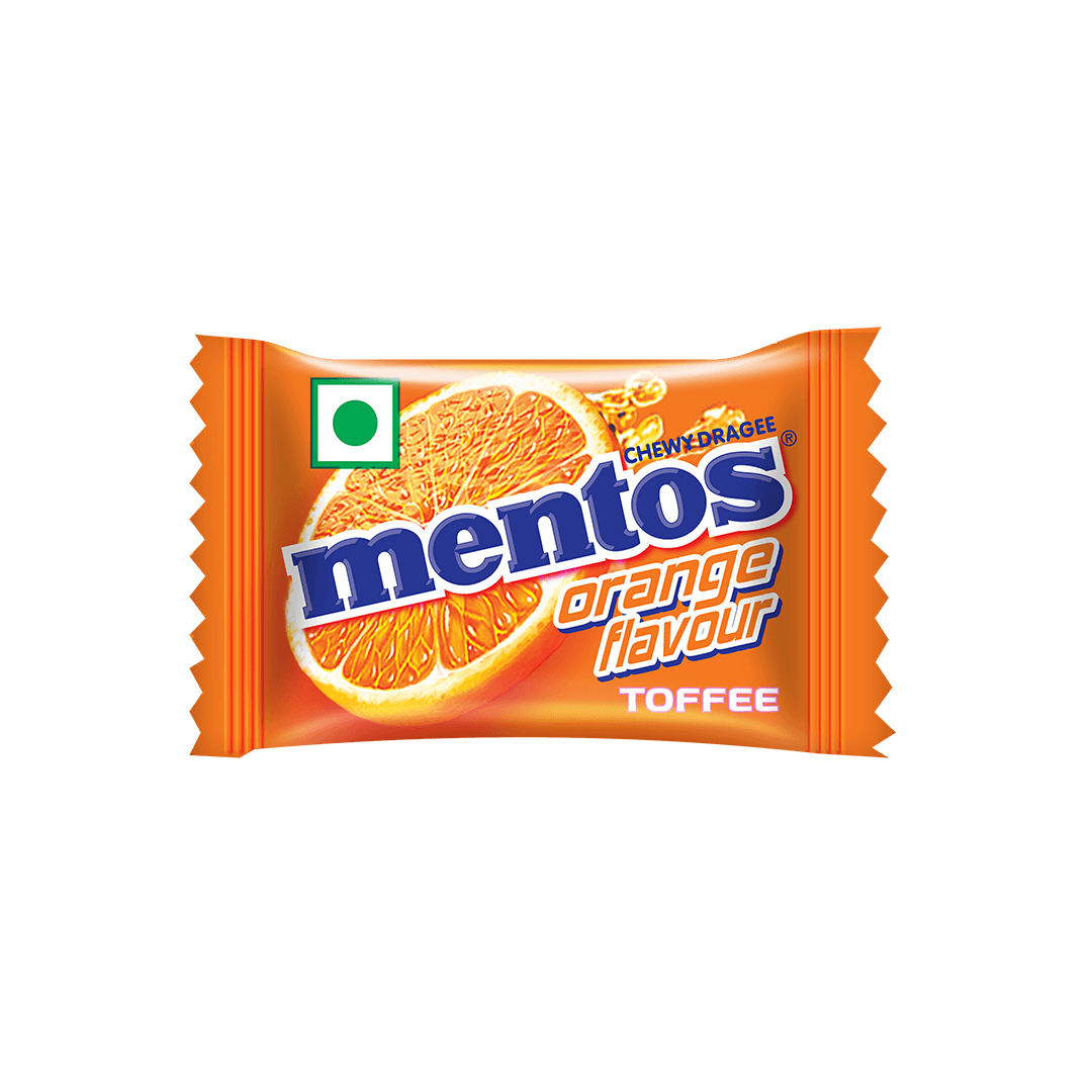 Mentos Orange Pack Of 20 - Sama Homes