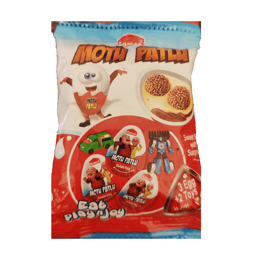 Motu Patlu Choco Rubdi with Toy - Sama Homes