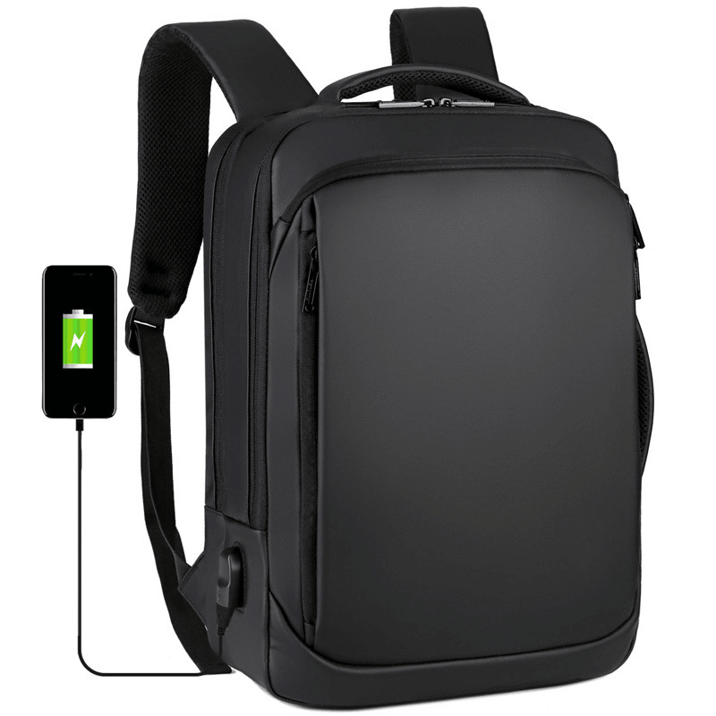 Premium black Laptop backpack bag for gadgets - SAMA Homes - View 4