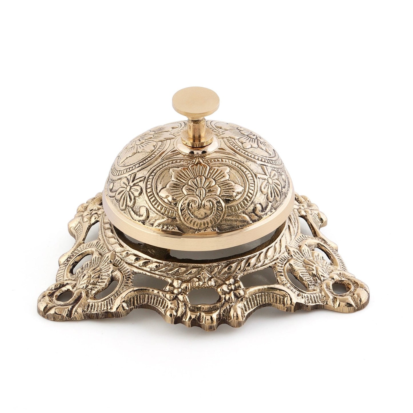 Brass Table Bell / Call Bell - Sama Homes