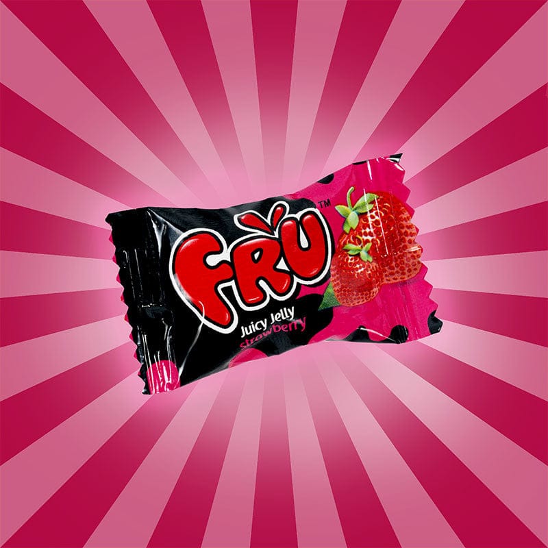 FRU Juicy Jelly Strawberry - Vegetarian -Pack Of 20 - Sama Homes