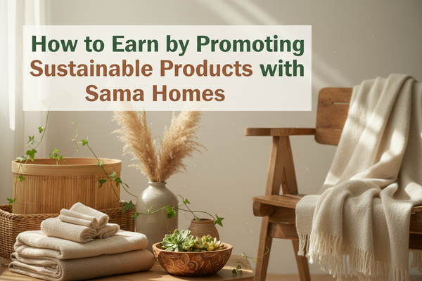 How to Earn by Promoting Sustainable Products with Sama Homes