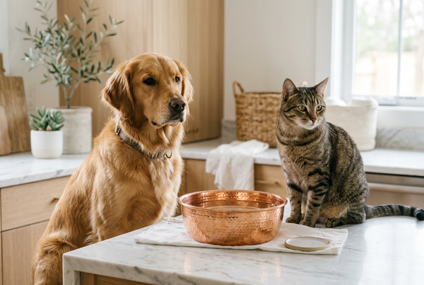 Are Copper Water Bowls Safe for Dogs & Cats? | Veterinary Guide
