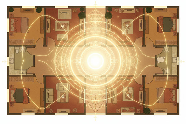 The Center (Brahmasthan): Pyramids and Spatial Clearing