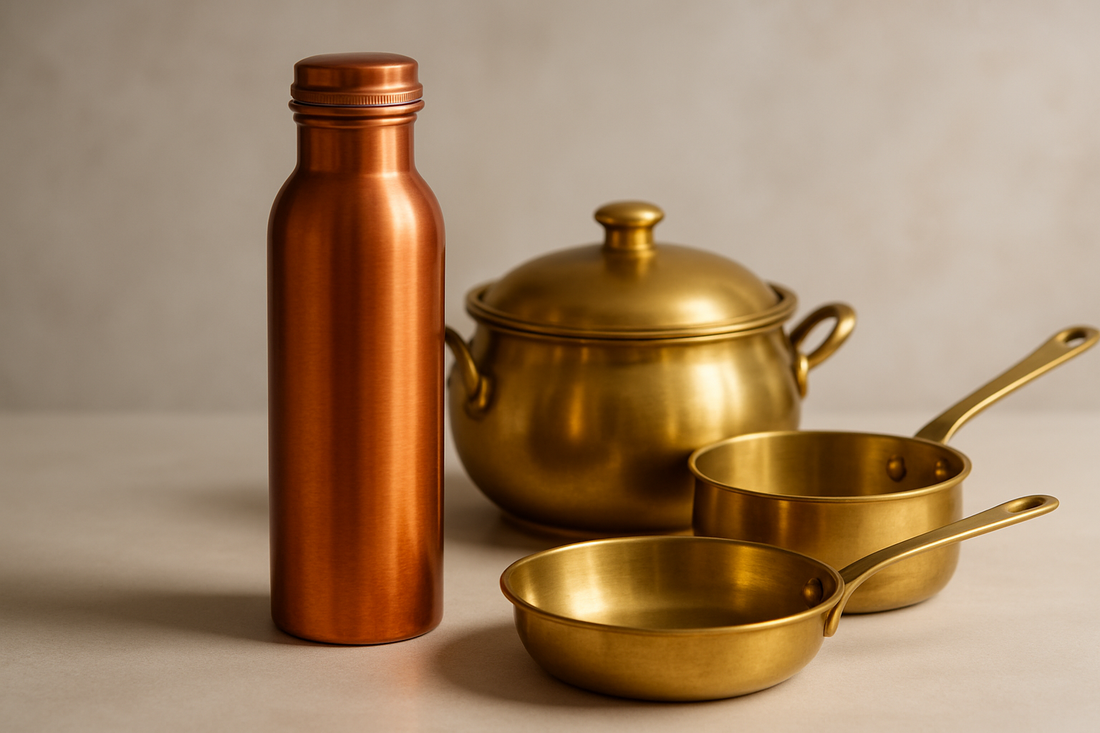 Ayurvedic Living Starts with Sama Homes: Pure Copper and Brass for Wellness in North America