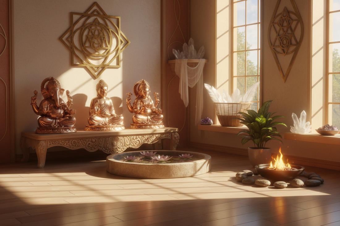 Harmonizing the Dwelling: Vastu Shastra, Cosmic Energy, and the Transformative Power of Copper and Brass Idols